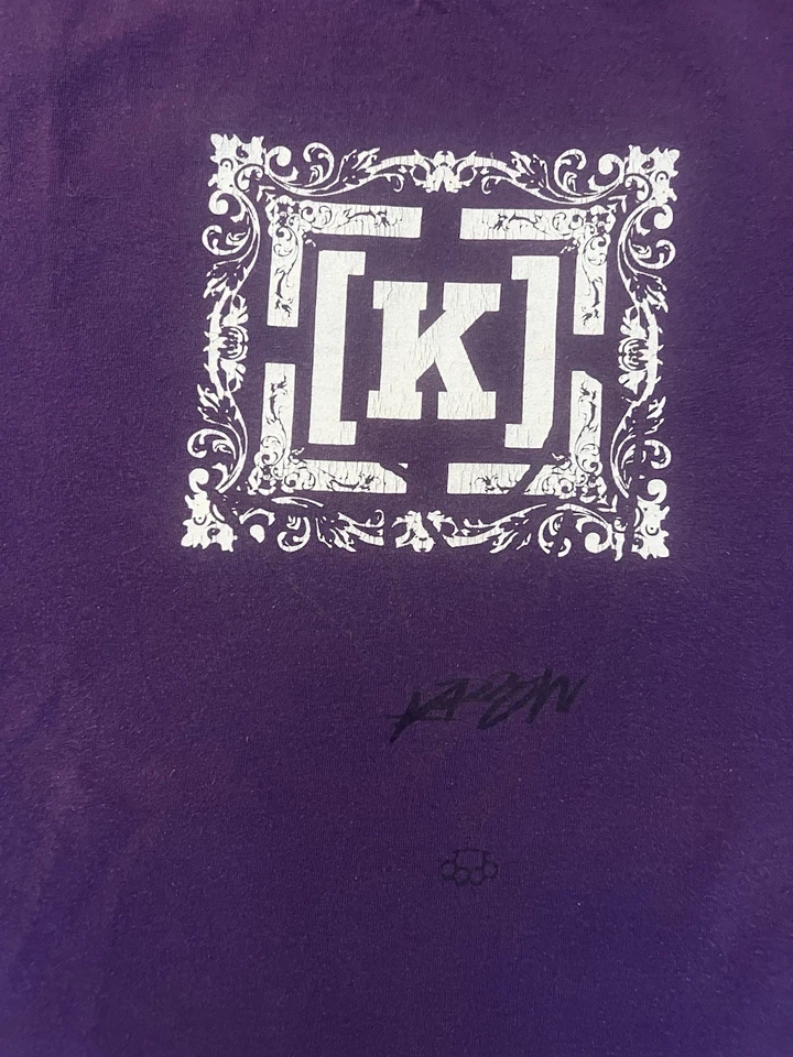 Camiseta Krew Púrpura Talla XL Camiseta Gráfica Manga Corta Para Hombre Foto 2 de 3