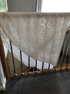 Large Vintage Round Lace Table Cloth 68 Inches Across
