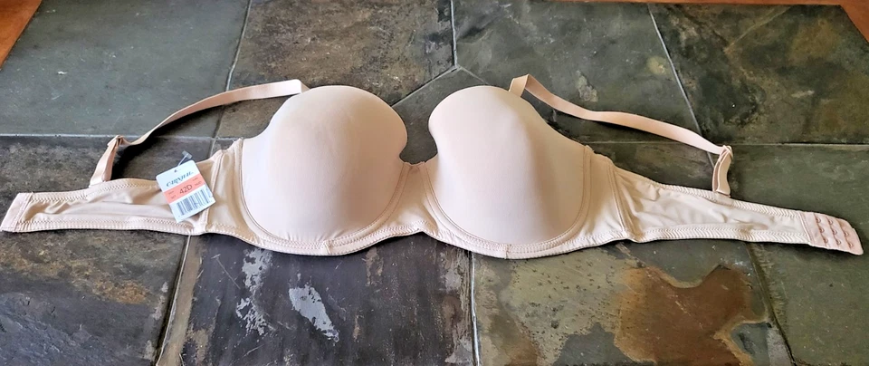 Sujetador con aros convertible de 7 vías sin tirantes 42D Carnival 507 Foto 3 de 4