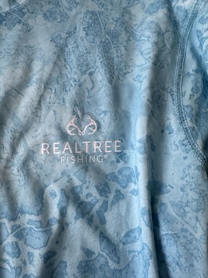 Realtree Fishing Active Long-sleeved Shirt - Teal - Size M