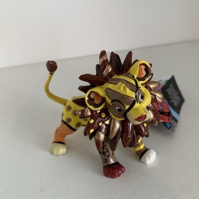 Disney Britto Lion King Simba Mini Figurine 4049380 DAMAGED BOX