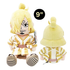 One Piece Sanji Wano Kimono Plush Figure 9" Large Rare Premium Cook Toy Kids NWT