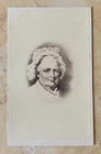 ORIGINAL! CIVIL WAR ERA FIRST LADY MARTHA WASHINGTON 1863 CDV PHOTO