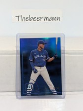 Luis Meza 2022 Bowman Heritage /99 Blue Refractor #BHPC-36 Toronto Blue Jays