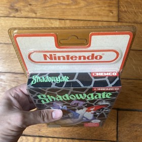 Jeu Shadowgate NES Nintendo Neuf Sous Blister Rigide FAH