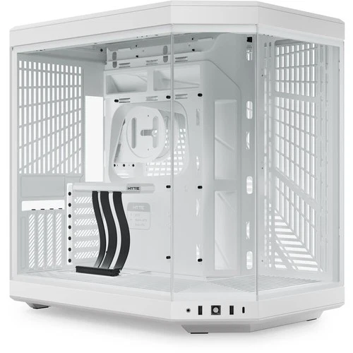 HYTE CS-HYTE-Y70-WW Computer Case - Y70 Dual Chamber Mid-Tower ATX Snow White