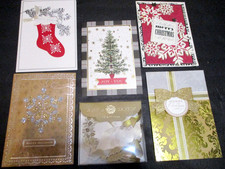 Anna Griffin 10 HOLIDAY GIFT TAGS WREATH  5 Embellished Christmas Cards- NIP
