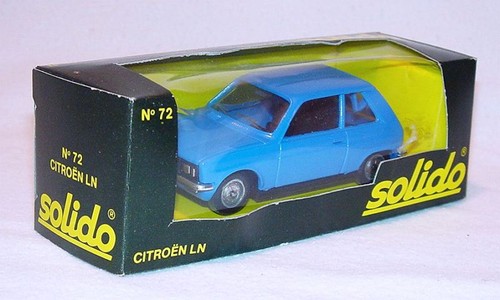 Solido 1:43 CITROEN LN Hatchback Model Car #72 MIB`75! - Afbeelding 7 van 7
