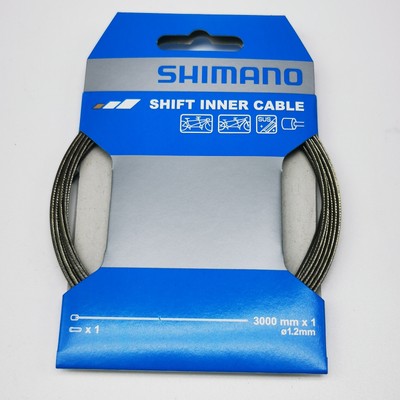 Shimano SUS Schaltzug 1,2x3000 mm Tandem Edelstahl extra lang Innenzug Schaltung