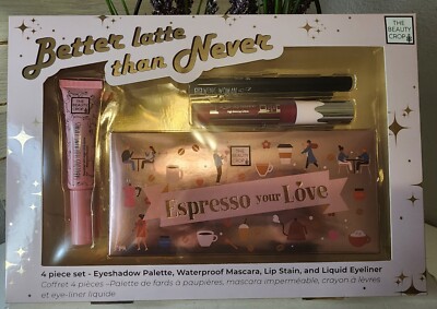 The Beauty Crop Better Late Than Never 4 Piece Makeup Set New Sealed