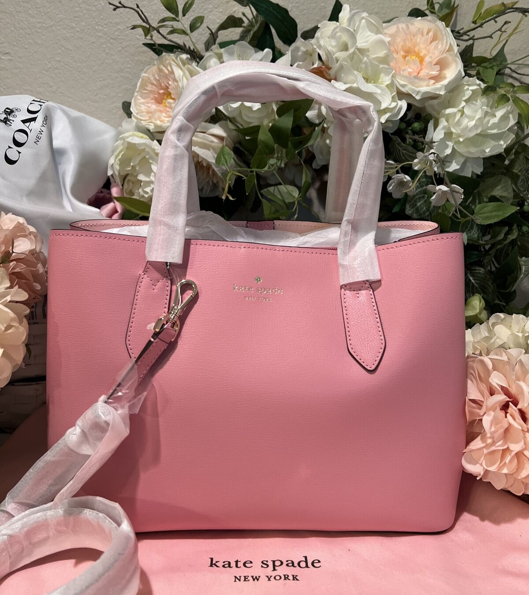KATE SPADE Triple Compartment Leather HARPER Satchel w KATE SPADE Triple Compartment Leather HARPER Satchel w