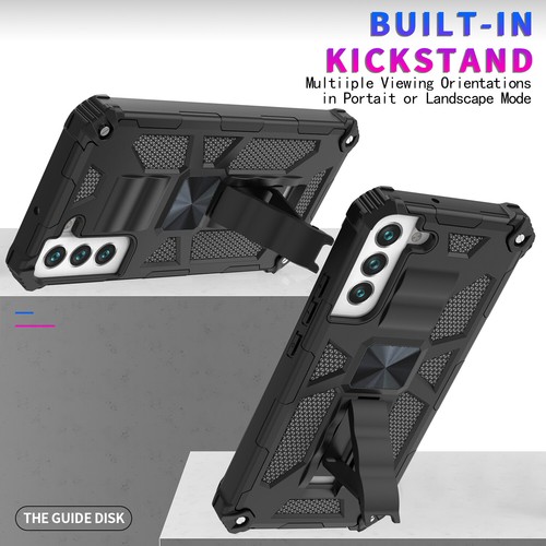 For Samsung S24 S23 S22 Plus Ultra S23 FE Case Shockproof with Ring Holder Cover - Picture 4 of 25