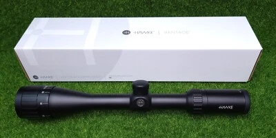 Hawke Vantage 4-12x40mm AO Mil-Dot Reticle SFP Riflescope, Matte Black - 14141