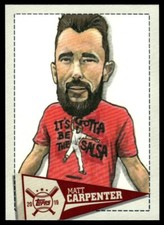 2019 Topps Big League Star Caricature Reproductions Matt Carpenter St. Louis