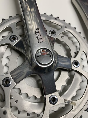 シマノshimanoデオーレFC-M60ビンテージDXビンテージvintage Shimano Deore DX Triple Chainset FC-MT60 M650 SG 46/36/24