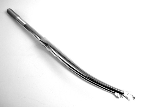 Gabel 1" klassisch Rennrad Chrom Stahl 1Zoll - AUSSTELLUNGSSTÜCK - siehe Beschr. - Bild 5 von 7