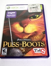 Puss in Boots (Microsoft Xbox 360, 2011) Perfect Conditions, Originals Manuals