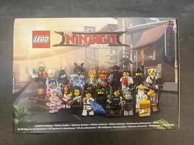 Verschiedene Lego Figuren 71019 The Ninjago Movie  in OVP ungeöffnet