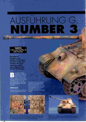 PPOT46 MODEL KIT REVIEW TAMIYA 1:35 SCALE PANTHER G