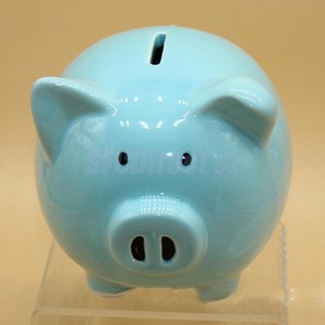 Ceramic Pig Piggy Children Bank Saving