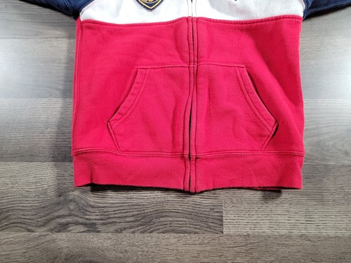 Polo Ralph Lauren Jacket Size 6 Boys Red Big Pony Vintage Fit Hooded Sweatshirt - Picture 4 of 10
