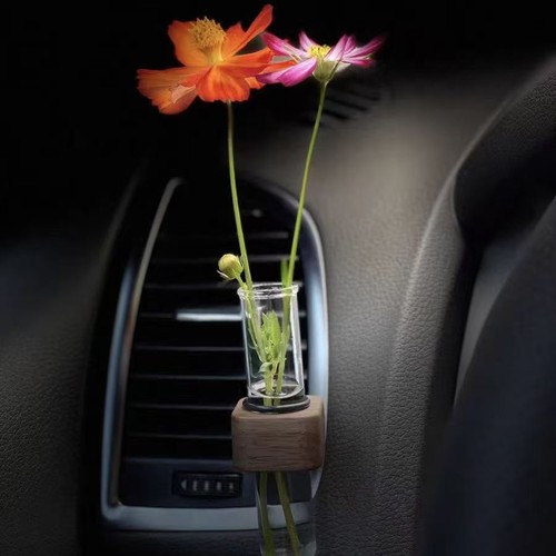 Car Vase Vent Clip Car Vent Propagation Mini Car Flower Mounted Vase Vent Clip - Picture 8 of 15
