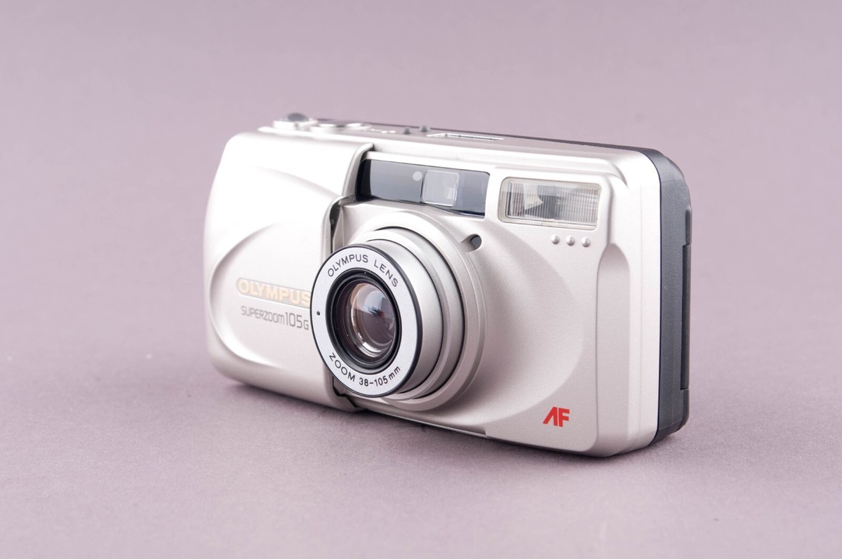 オリンパス　スーパーズーム105g Olympus Superzoom 105G 35mm Point & Shoot Film Camera | eBay