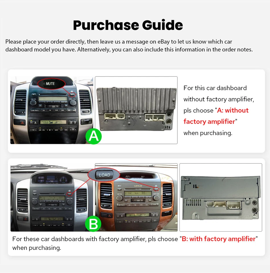 9inch JOYING Qualcomm Android 13 Radio 8+128G GPS Navi For Lexus GX470 2004-2009 Foto 4 de 4