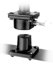 RAM-VB-REM1 Ram Mounts Remove-A-Pole  Base Male / Female Set AUTHORIZED DEALER
