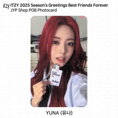 ITZY 2025 Season's Greetings Best Friends Forever JYP Shop POB