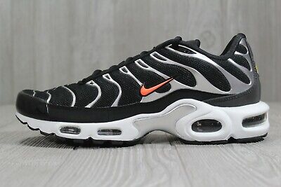 nike tn black silver