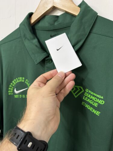 Nike Franchise Polo Manica Corta Prefontaine Classic 2022 Eugene Taglia XL NUOVA - Foto 3 di 7
