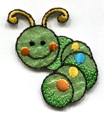 CATERPILLAR SMALL IRON ON PATCH 1 3/8 X 1 3/4 inch