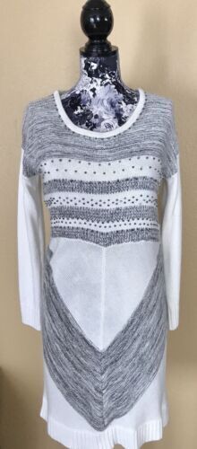 Neat Arizona Jean Co Women's Cream Cable Knit Sweater Tunic Neat Arizona Jean Co Women's Cream Cable Knit Sweater Tunic
