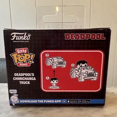 Bitty Pop Rides 10 Deadpool & Deadpool's Chimichanga Truck (Next