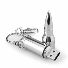 2TB 128GB Bullet USB 2.0 Flash Drive Memory Stick Pen Thumb U Disk Pendrive PC