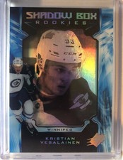 2018-19 Upper Deck SPx Hockey Kristian Vesalainen Jets Shadow Box RC 192/298