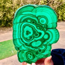 3.06LB Natural glossy Malachite transparent cluster rough mineral sample healing