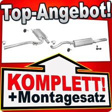 Auspuff für AUDI A4 (B5) 1.8 T Turbo Stufenheck / Kombi Avant Auspuffanlage