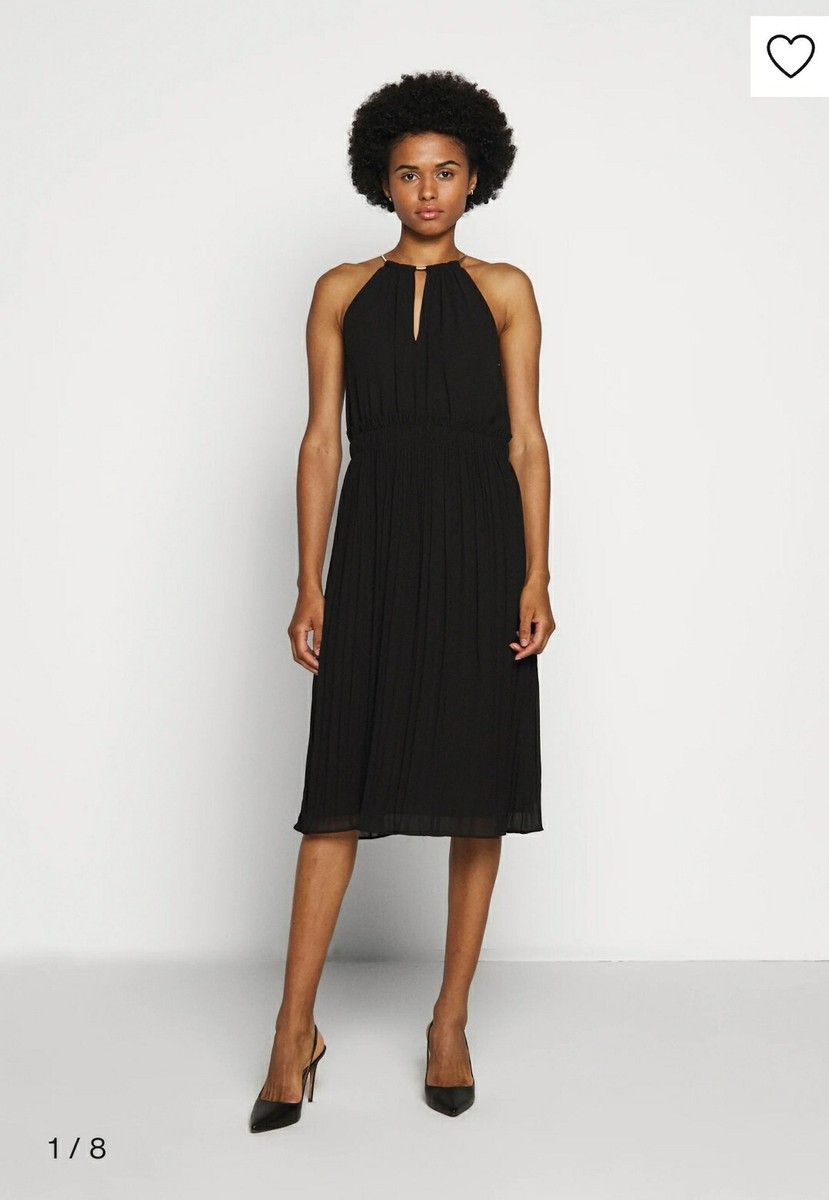 Michael Kors Women's Black Gold Chain Sleeveless Knit Michael Kors Women's Black Gold Chain Sleeveless Knit