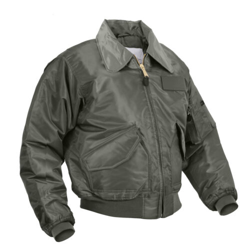 Rothco CWU-45P Flight Jacket - Sage Green - Picture 3 of 3