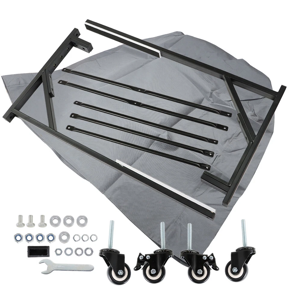 Soporte y cubierta para carro de almacenamiento de techo rígido para Mercedes-Benz Foto 3 de 4