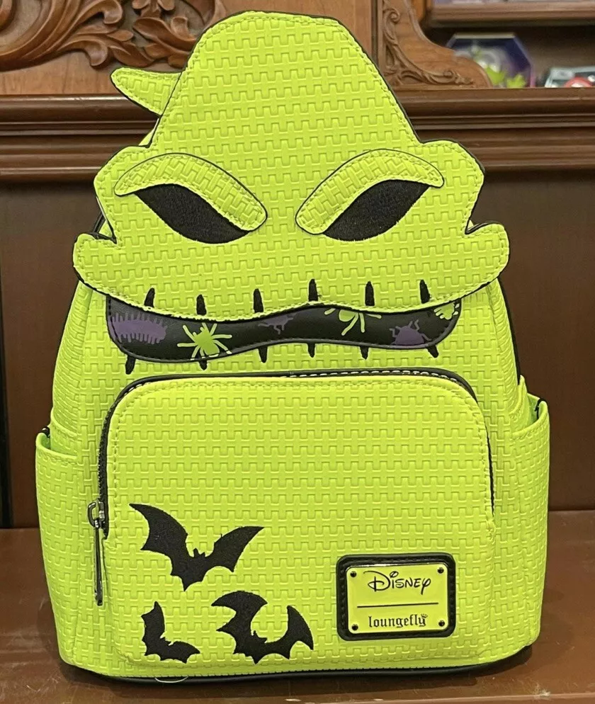 Oogie Boogie Loungefly Mini Backpack Disney Parks Nightmare Glow In The  Dark NWT