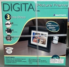 Smartparts Digital Picture Frame SP70MW New In Box