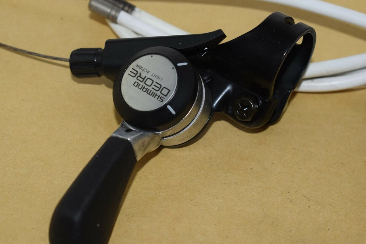 Poussette Shimano Deore SL-MT60 - 6 Vitesses - Pour VTT Vintage (1986-1989) - Occasion