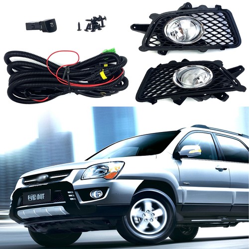 Fog Light Assembly Driving Lamp For KIA Sportage 2008 2009 2010 Set With Bulb - Bild 12 von 12