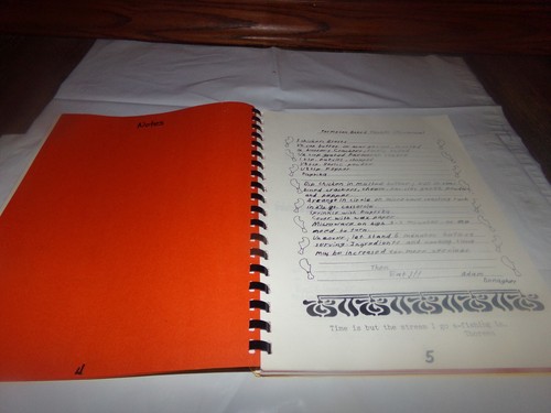 Vintage Eureka's Tidbits Cookbook Handwritten then copies recipes Quiche 1990 - Picture 5 of 11
