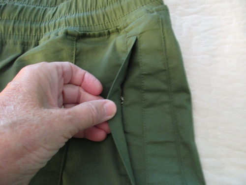 NWT!! Rue 21 Size XL Green Elastic Waist Pants Cargo Joggers Pockets - Picture 5 of 14