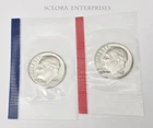1986 P & D Roosevelt Dime Set (2 Coins) *MINT CELLO* *FREE SHIPPING*