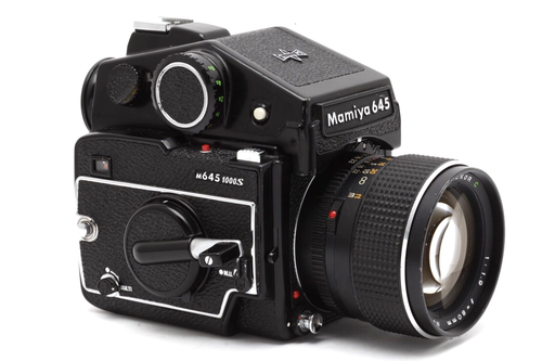 Mamiya M645 1000s Camera with 80mm f1.9 Lens, 120 Back, & PD Prism Finder #46373